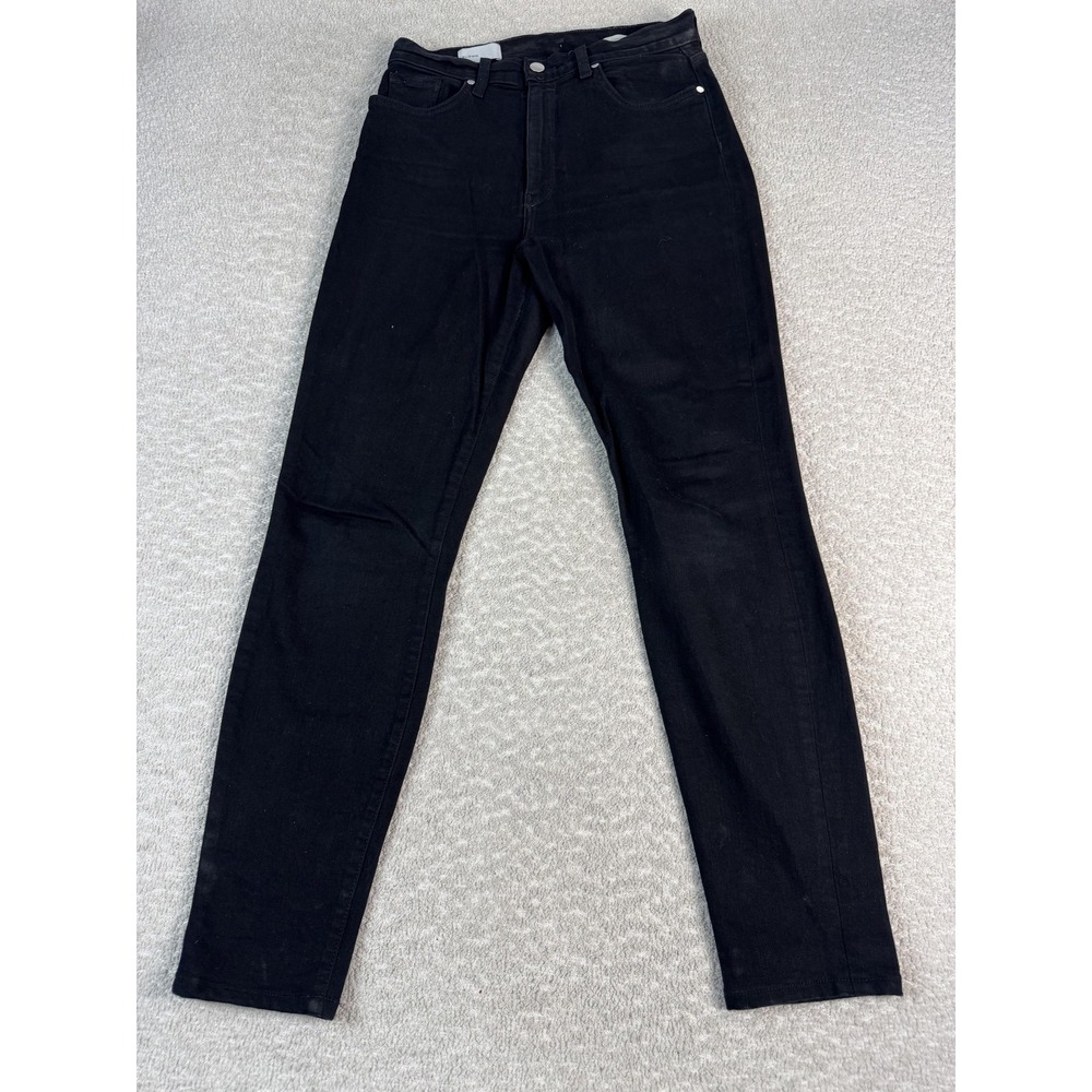 BLDWN Jeans Womens 28 Black‎ Denim Ultra High Rise Skinny Made in USA Stretch